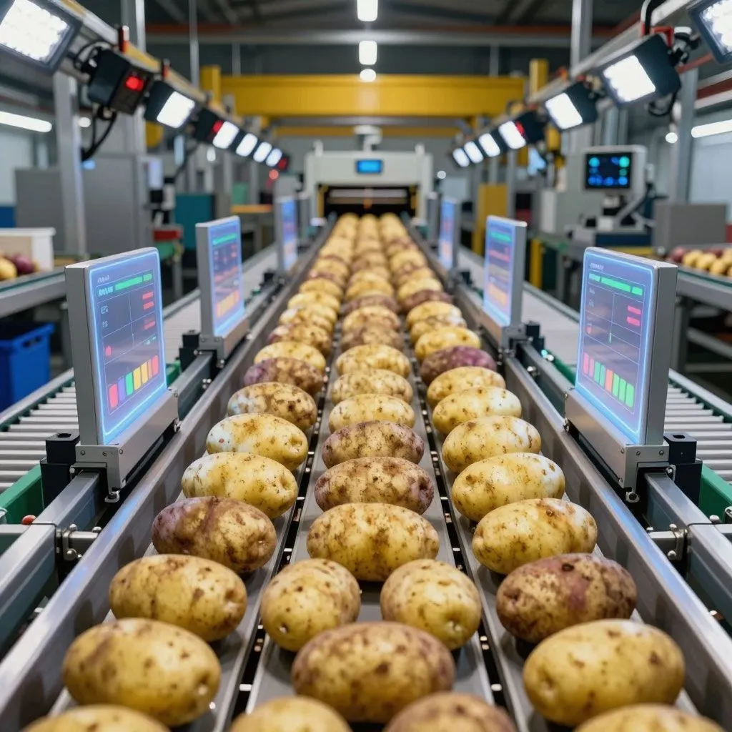 Как умная оптическая сортировка картофеля поднимает стандарты вашего бизнеса