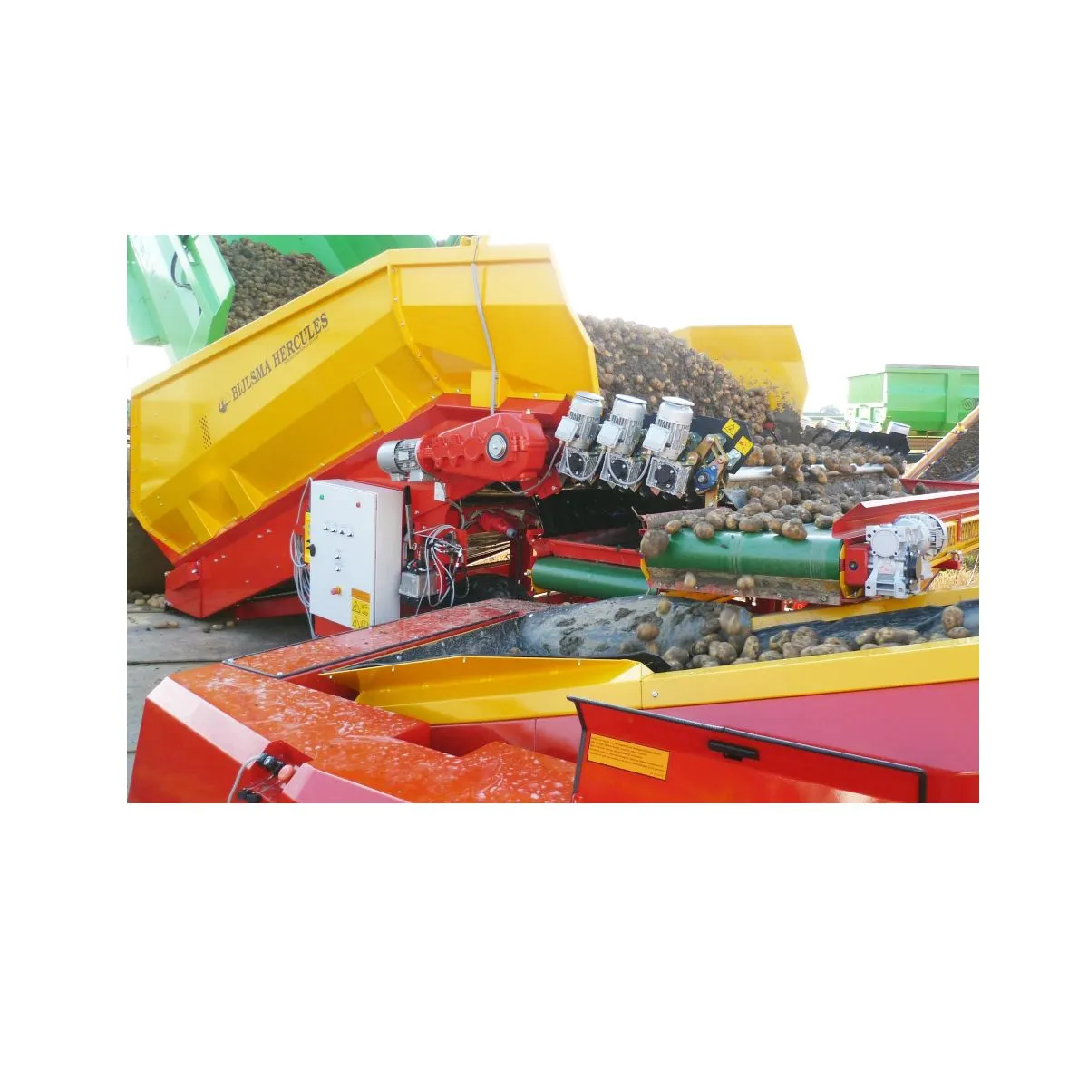 Приемно-сортировочные бункера BSB 4120/4124/5120/5124/6120 XL/BSB 6124 XL/BSB 8124 XXL