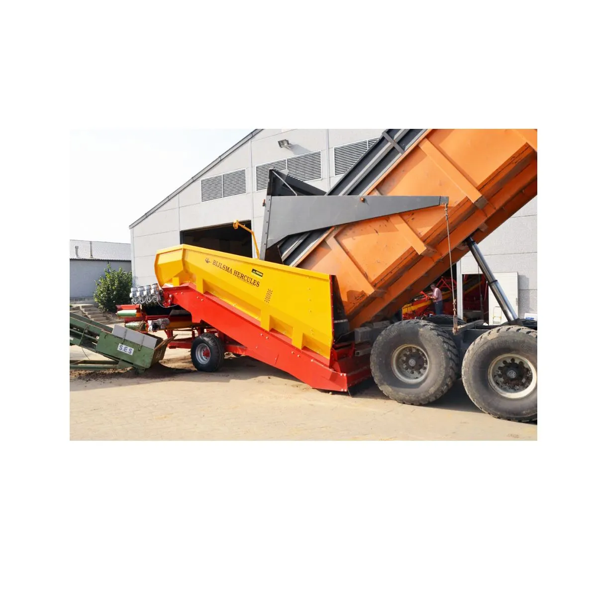 Приемно-сортировочные бункера BSB 4120/4124/5120/5124/6120 XL/BSB 6124 XL/BSB 8124 XXL