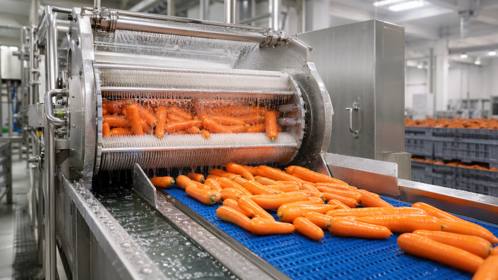 мойка моркови